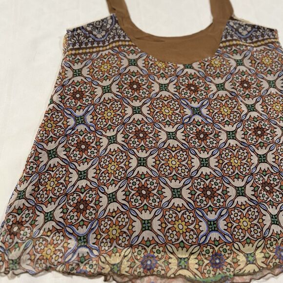 Vintage Y2K Tank Top Only Hearts NYC Helena Stuart 100% Silk Sz S Whimsy Fairy - Picture 11 of 16